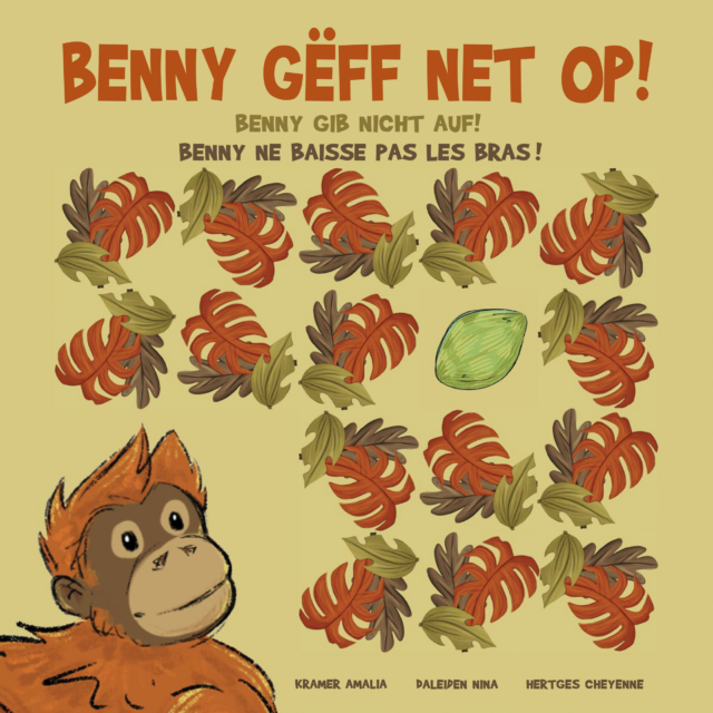 Benny gëff net op! Buchcover