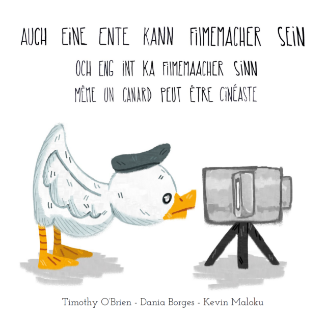 Même un canard peut être cinéaste Couverture du livre